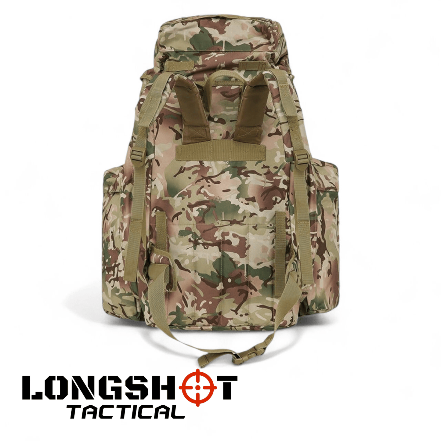 120L PLCE System Bergen BTP British Terrain Camo - Longshot Tactical