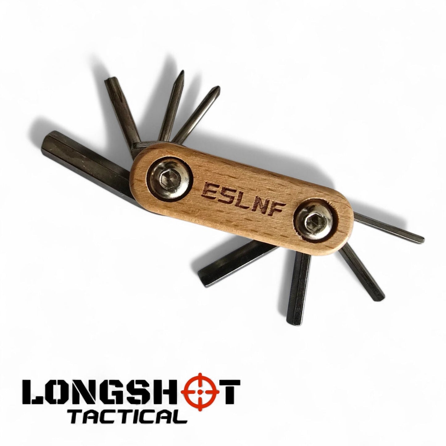 8 - in - 1 Tactical Multi - Tool | Hex Keys & Screwdrivers | Ideal for Airsoft Maintenance - Longshot Tactical