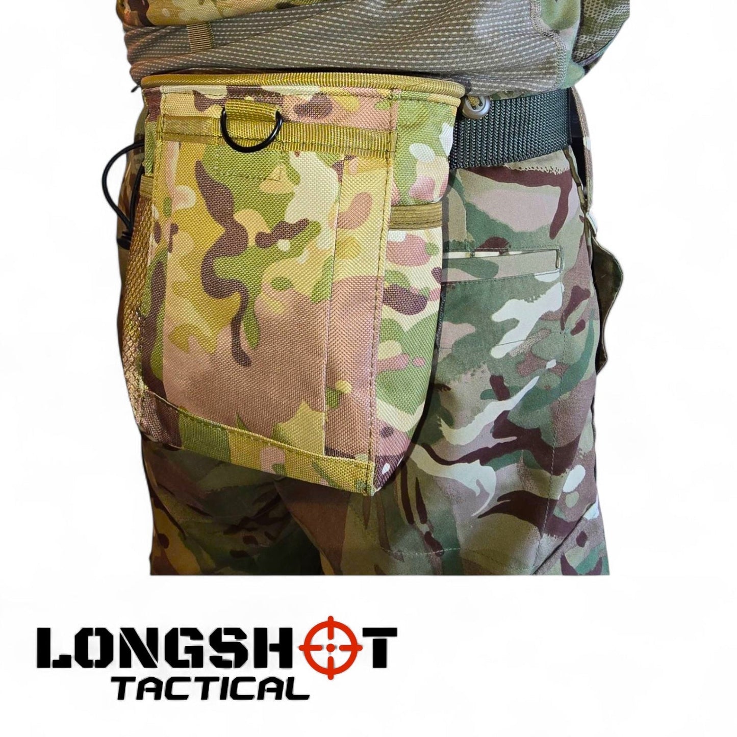Airsoft Magazine Dump Pouch - Longshot Tactical - MTP style Camo - Longshot Tactical