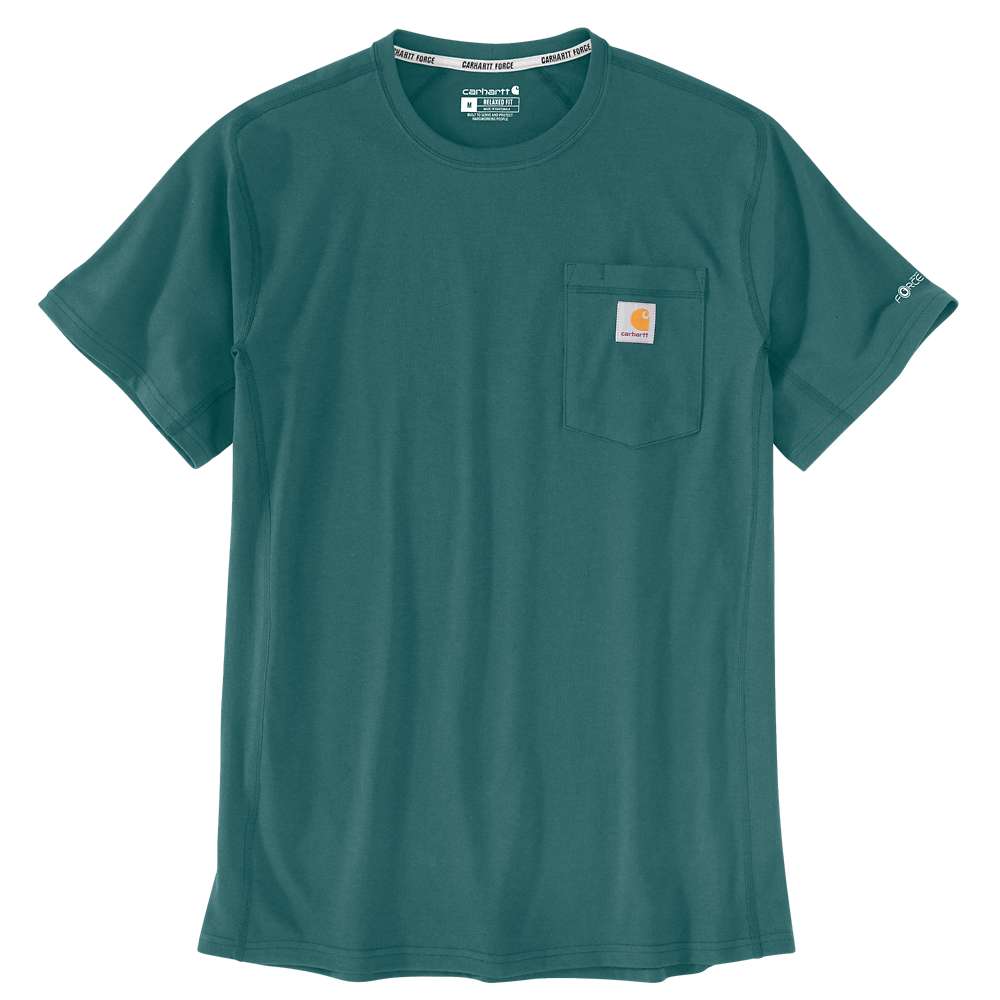 Carhartt 106652 Force Relaxed Fit Midweight Short - Sleeve Pocket T-Shirt - Longshot Tactical