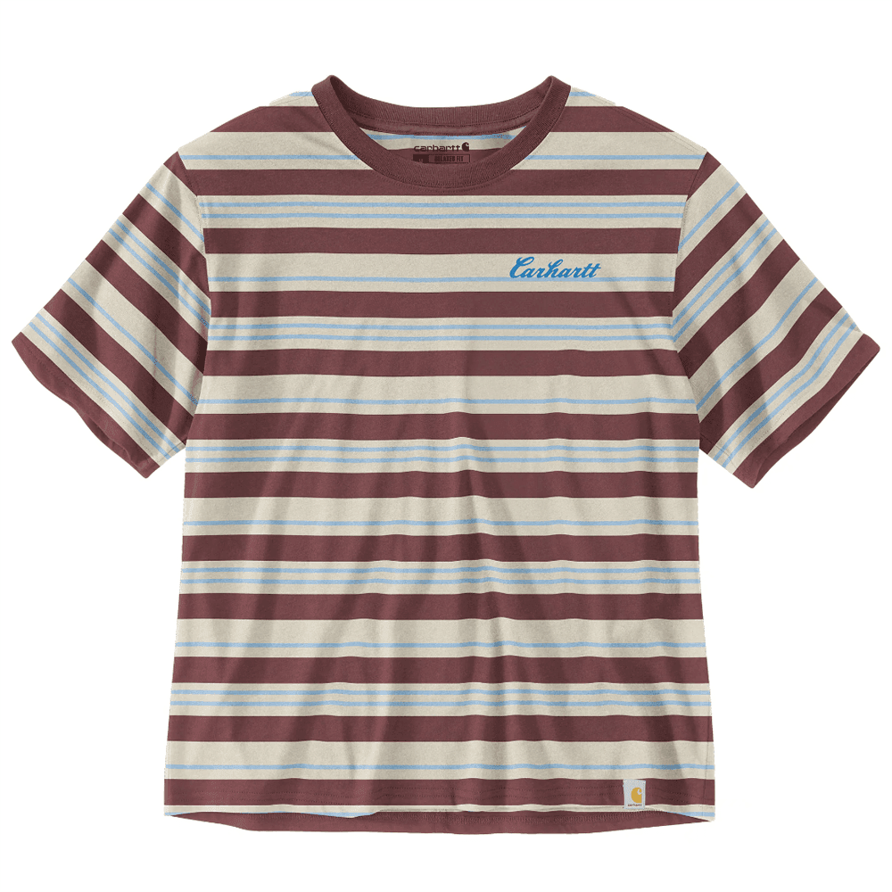 Carhartt 106908 Tencel Fiber Series Loose Fit Short - Sleeve Striped T-Shirt - Longshot Tactical
