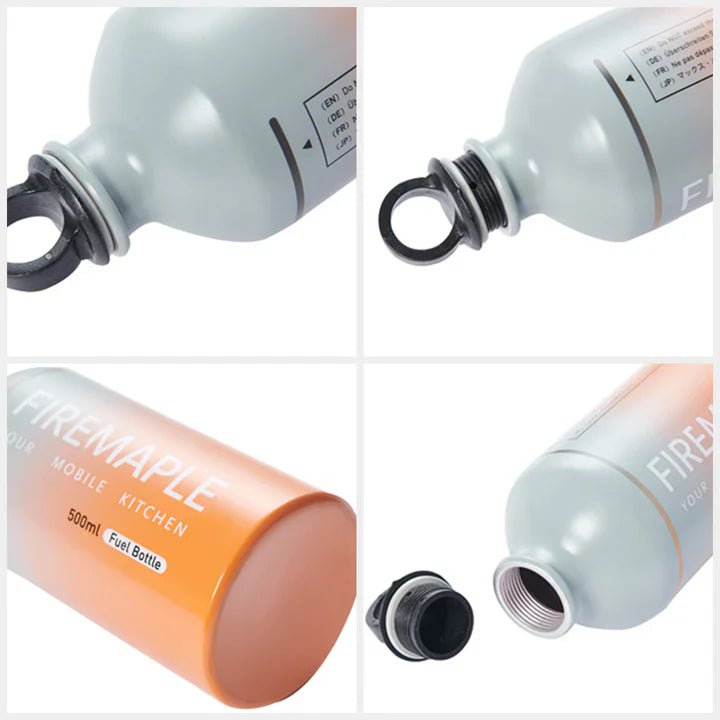 Firemaple Stove Fuel bottle (500ML / 750ML) - Longshot Tactical
