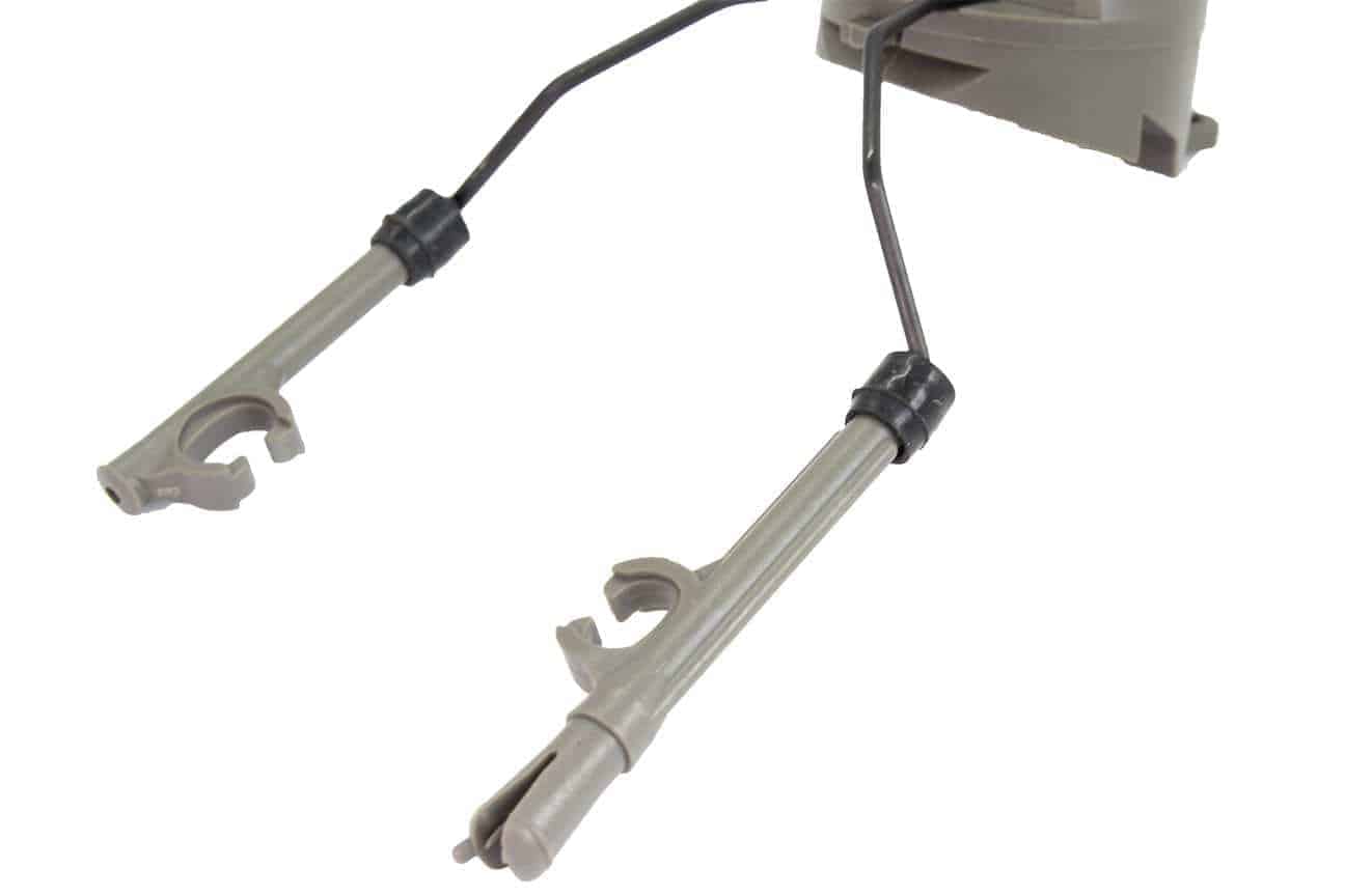 FMA PT Headset and Helmet Rail Adapter Set - OD Green - Longshot Tactical