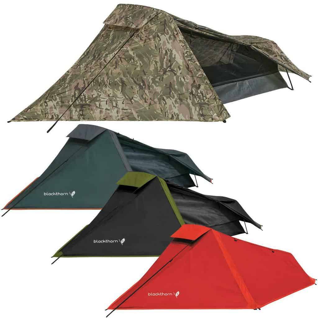 blackthorn tent Highlander Blackthorn 1 Lightweight Solo Backpacking Tent (Various col –  Longshot Tactical