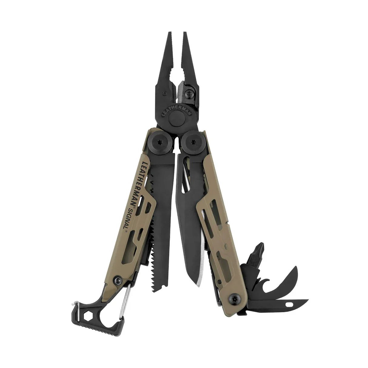 Leatherman Signal® Multi - Tool w/Nylon Sheath (Various Colours) - Longshot Tactical
