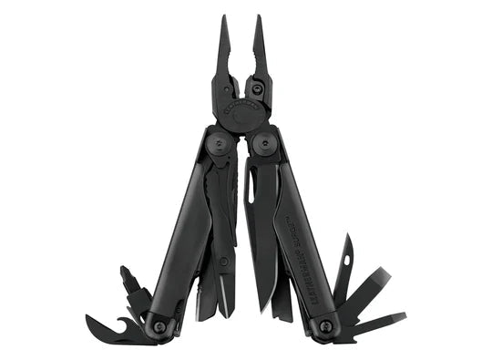 Leatherman Surge® Multi - Tool - Black Oxide With Nylon Pouch - Longshot Tactical