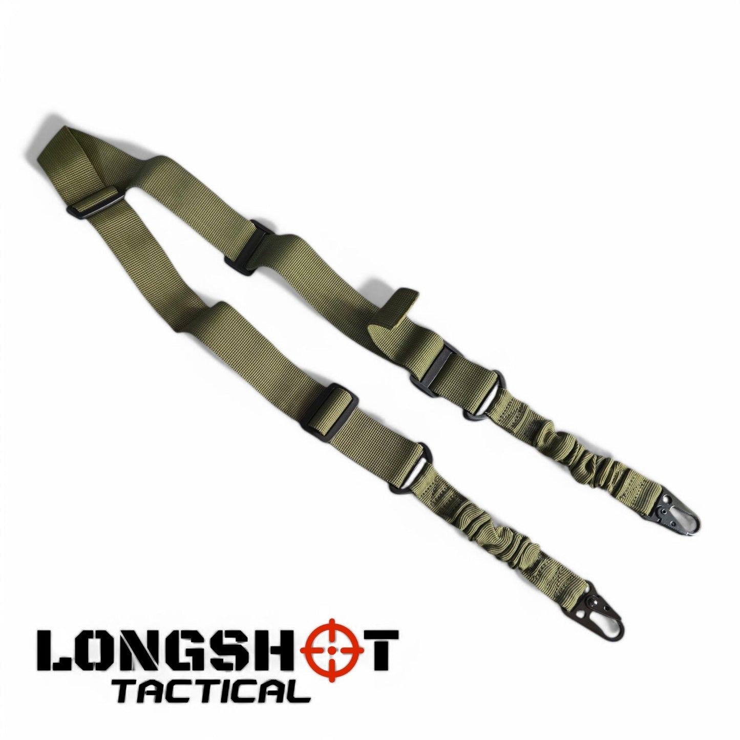 Longshot Tactical Airsoft Rifle Sling — Army Green - Longshot Tactical