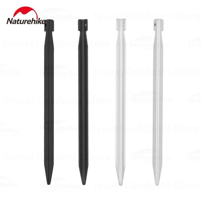Naturehike V - Shaped Aluminium Tent Pegs (8) - Longshot Tactical