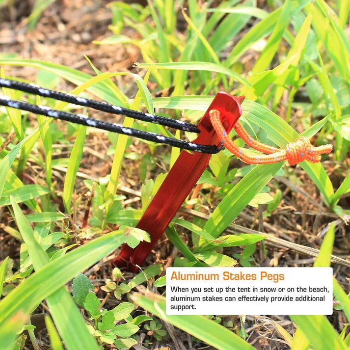 Onewind Aluminum Tent Stakes / pegs 10PCS - Longshot Tactical