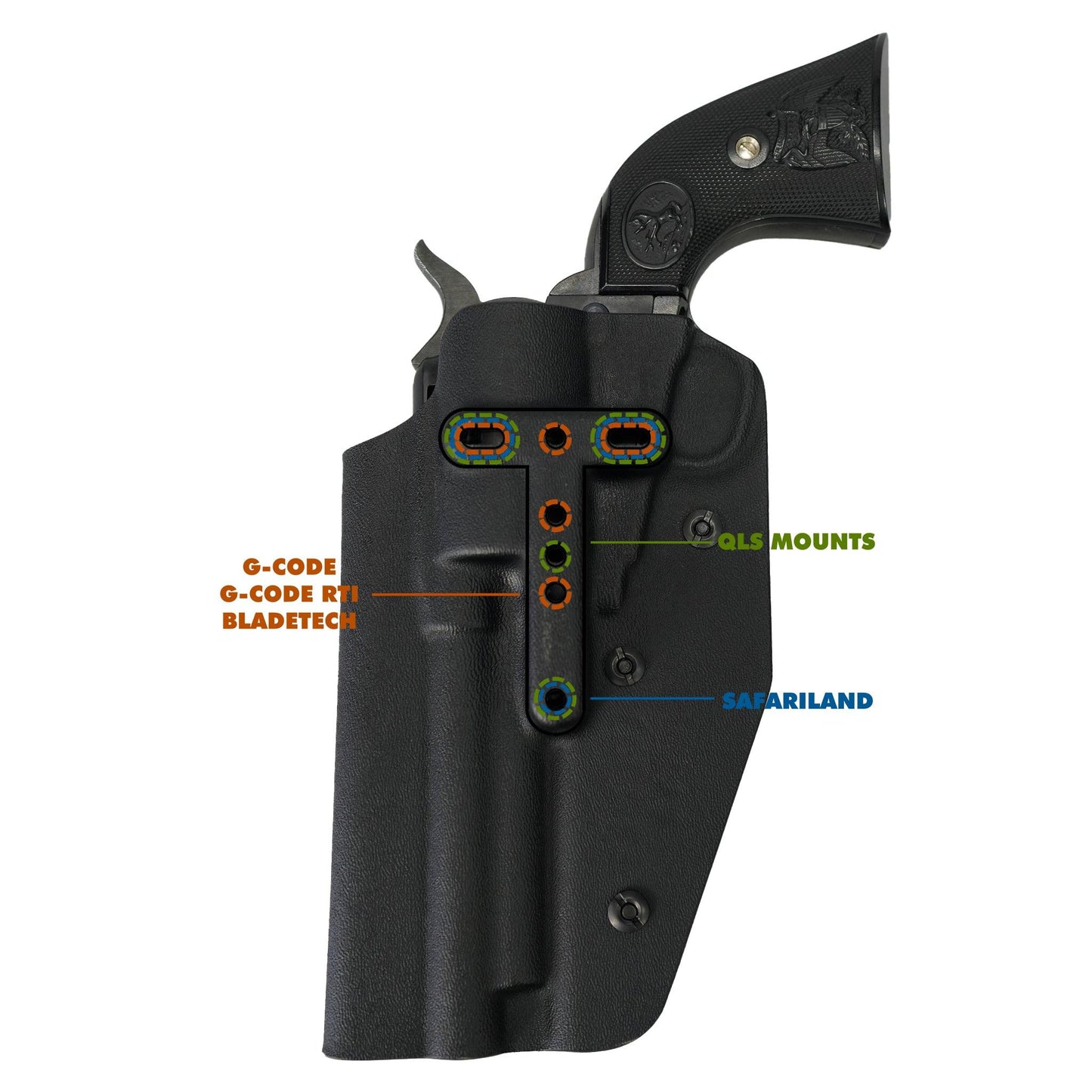 Pro Series Colt SAA .45 Revolver Holster - Longshot Tactical