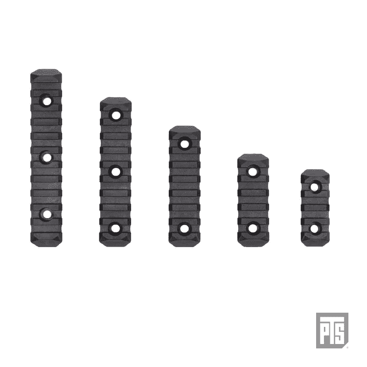 PTS Enhanced 9 slot Rail Section (Keymod) - Longshot Tactical