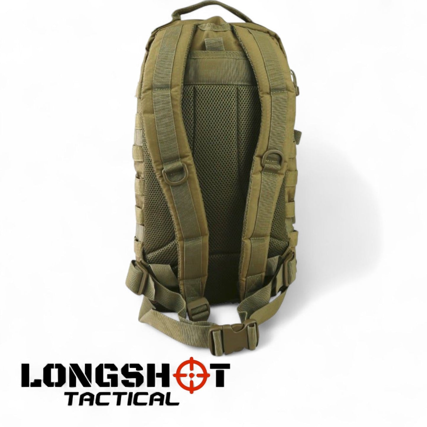 Tactical Backpack – Stop Small Molle Assault Pack – Coyote - Longshot Tactical