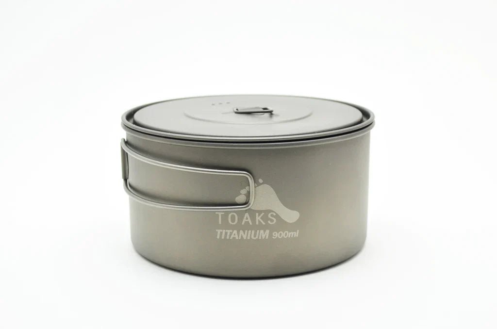 Toaks Titanium Lightweight pots with Lid - Longshot Tactical