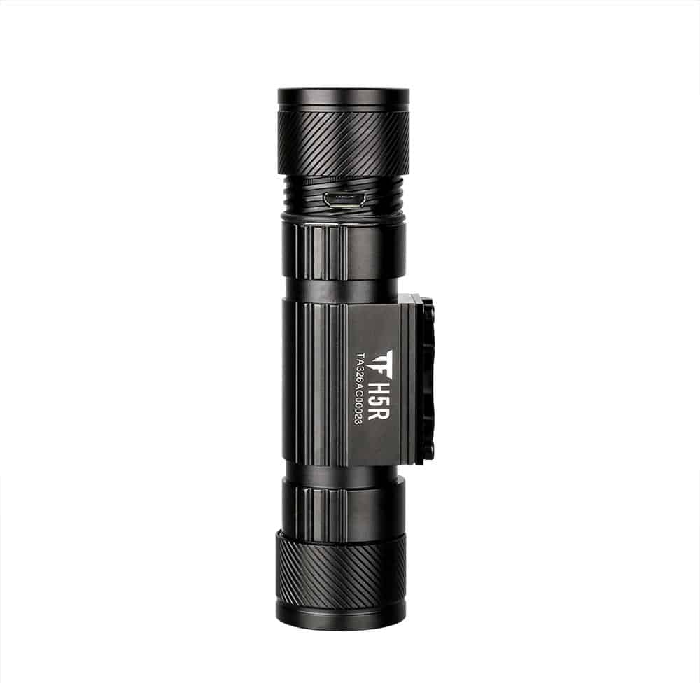 Trustfire H5R Headlamp 600 Lumens 18650 Battery Light IP68 - Longshot Tactical