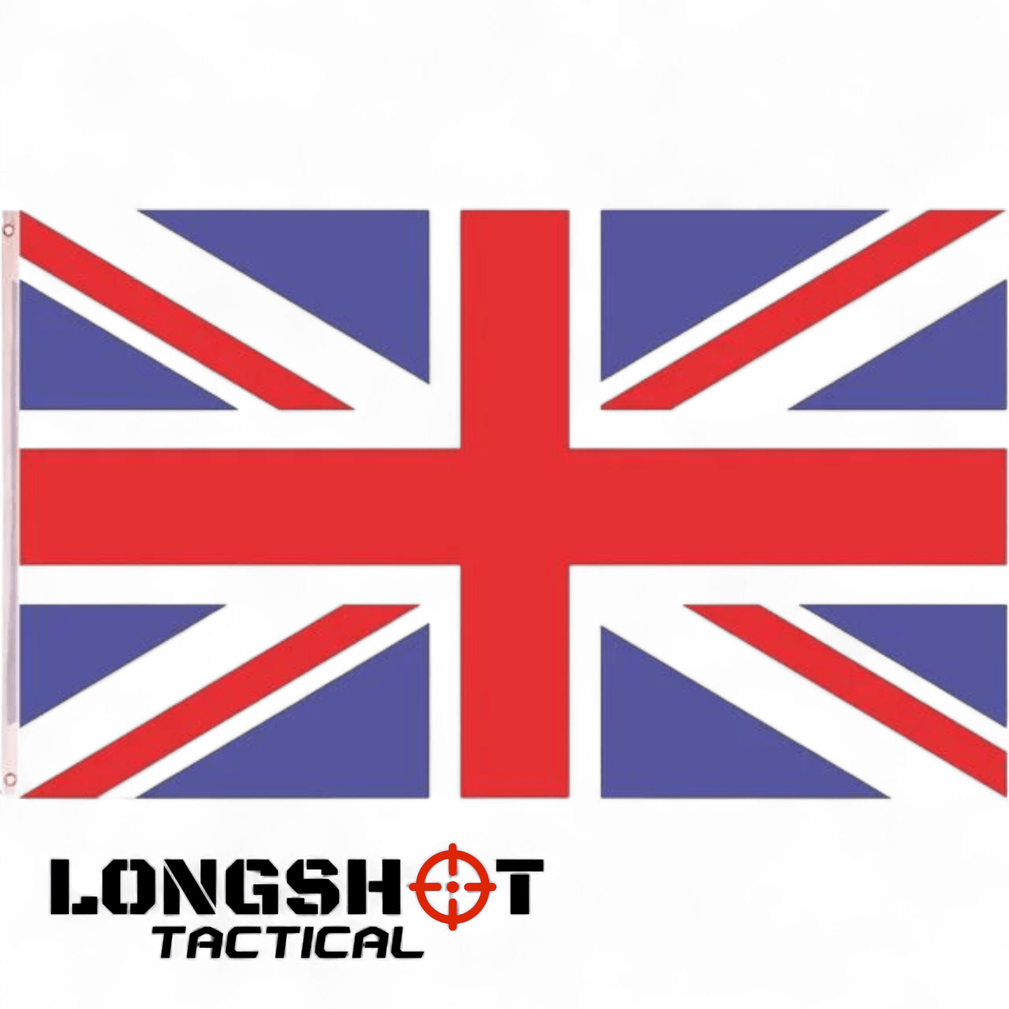 Union Jack Flag (5′ x 3′) Hemmed & Eyleted - Longshot Tactical