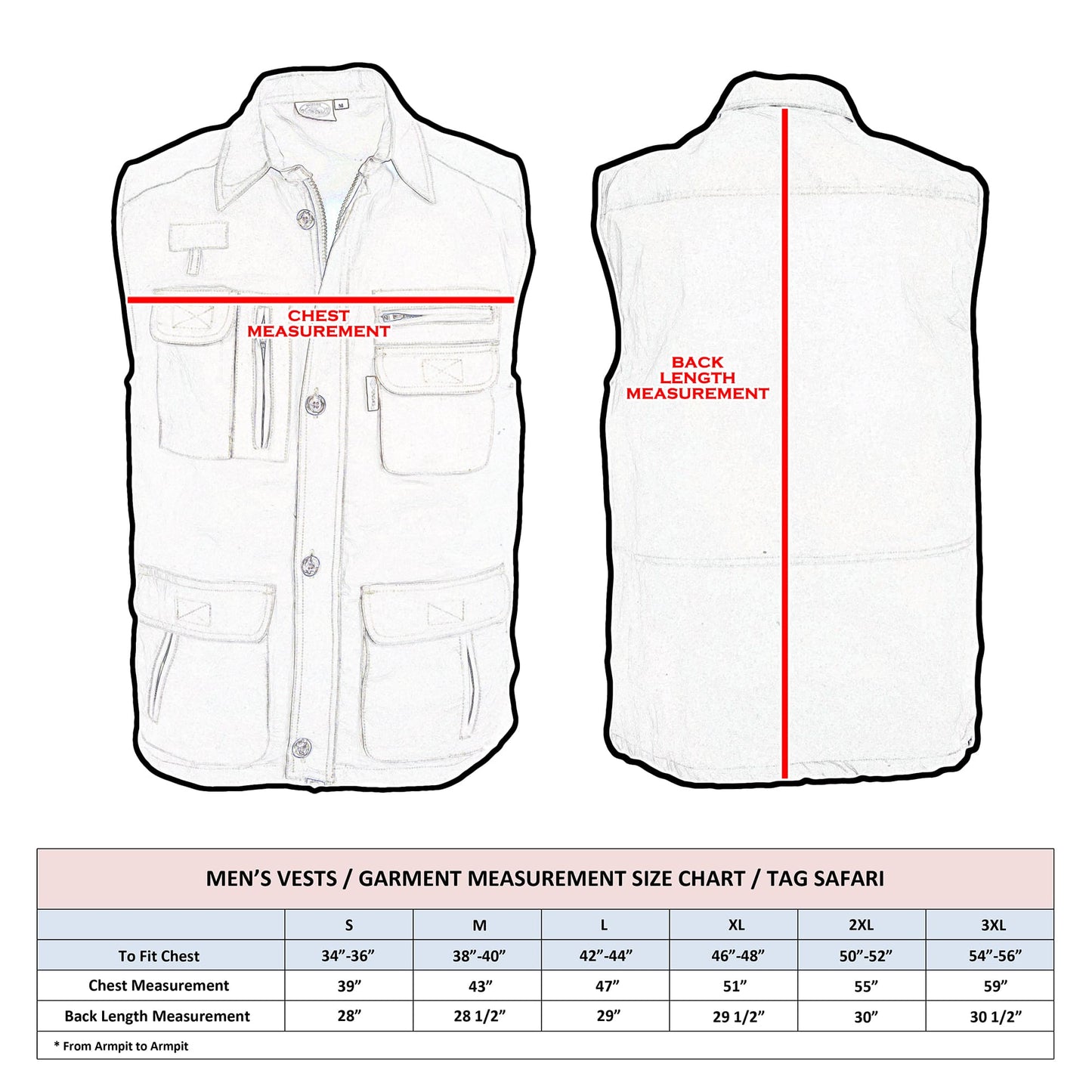 Vent Back Livingstone Vest for Men - Khaki - Longshot Tactical