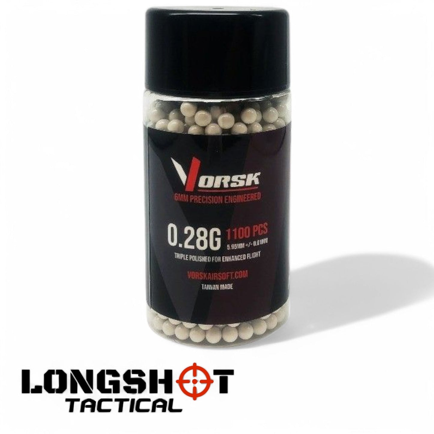 VORSK 0.28g 1100rd Bottle - Longshot Tactical