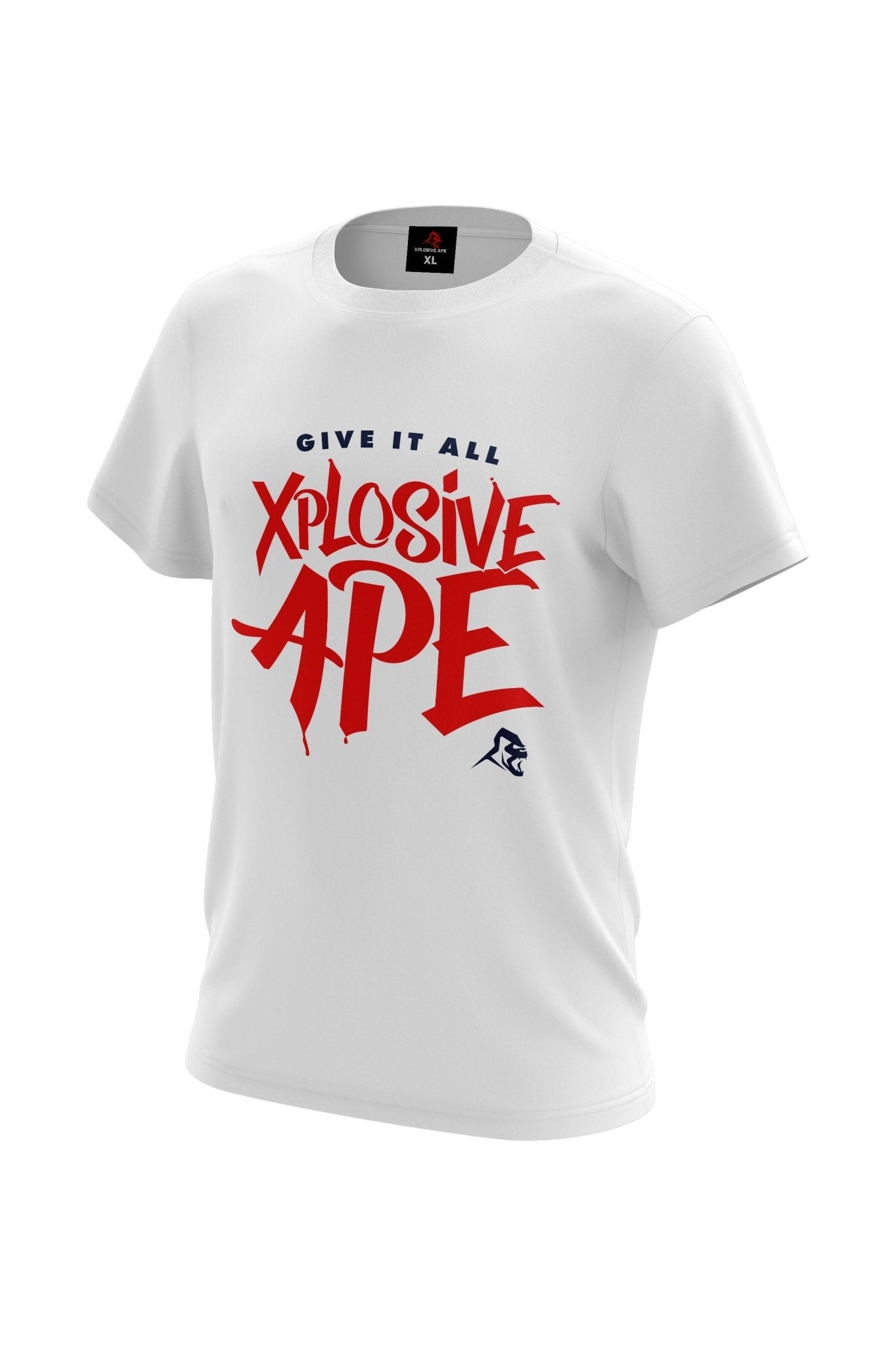 XAPE Alpha Charge Tee - White - Longshot Tactical