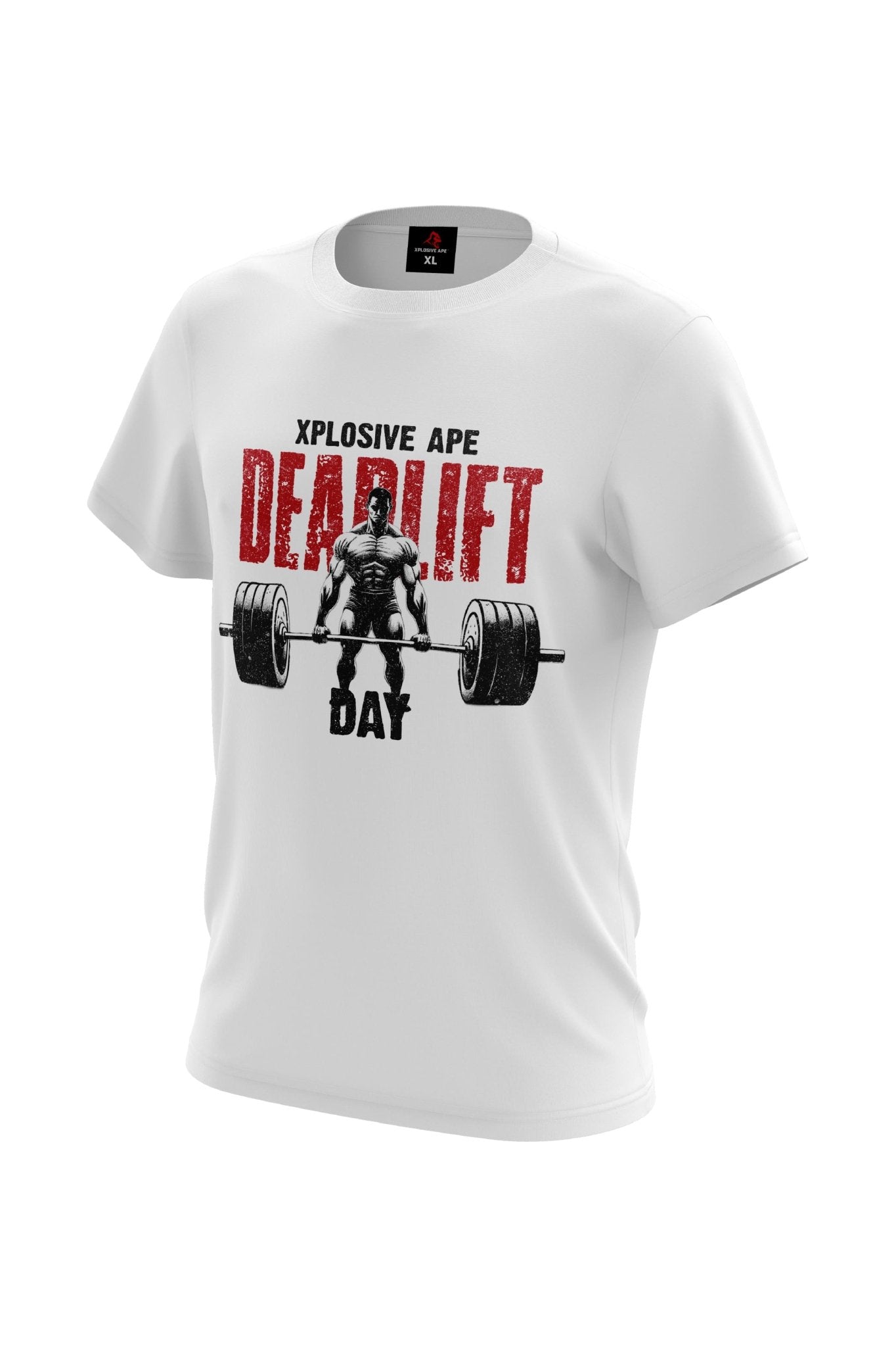 XAPE Deadlift Day V3 Tee - White - Longshot Tactical