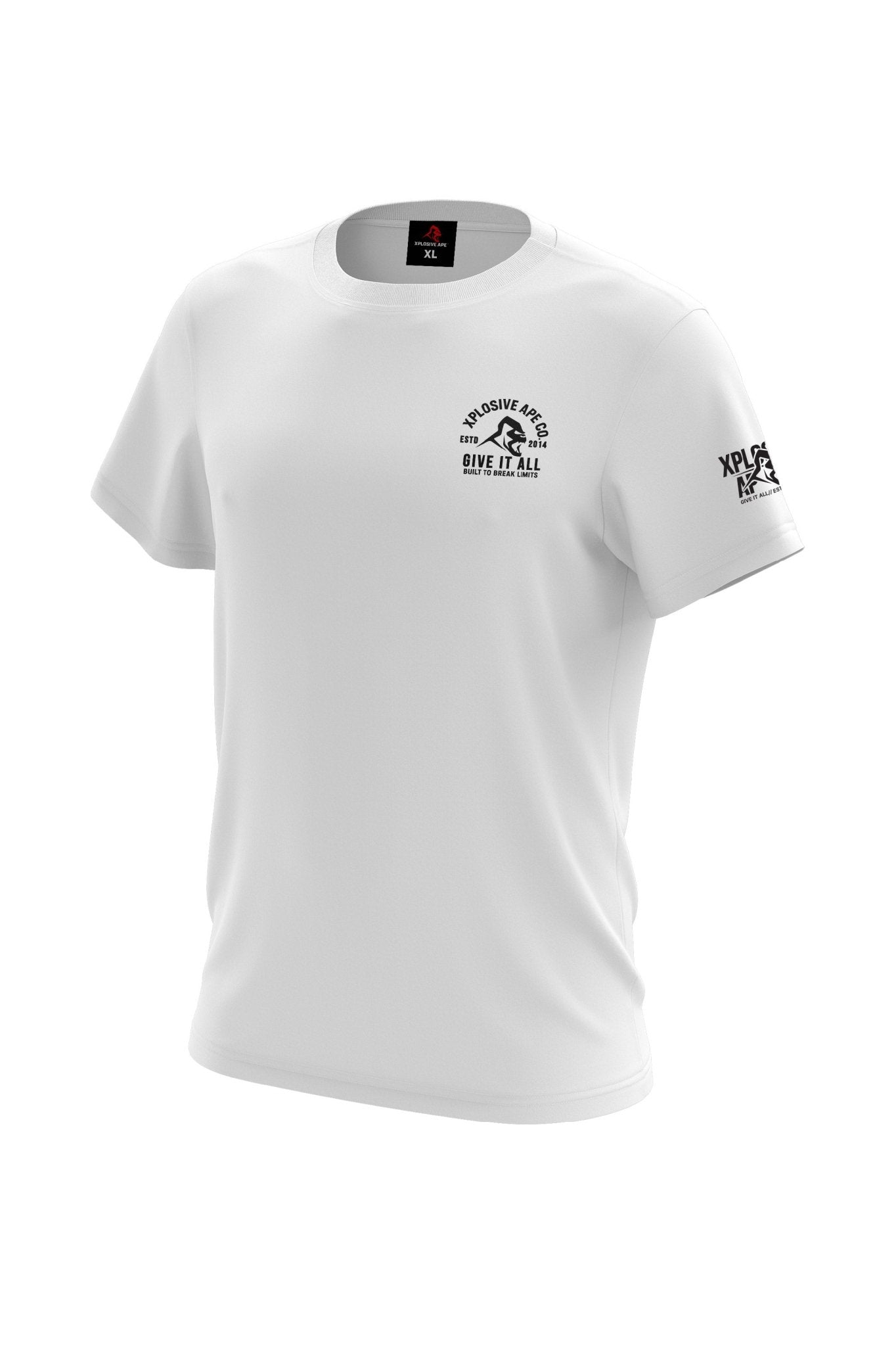 XAPE Dustmode Tee - White - Longshot Tactical