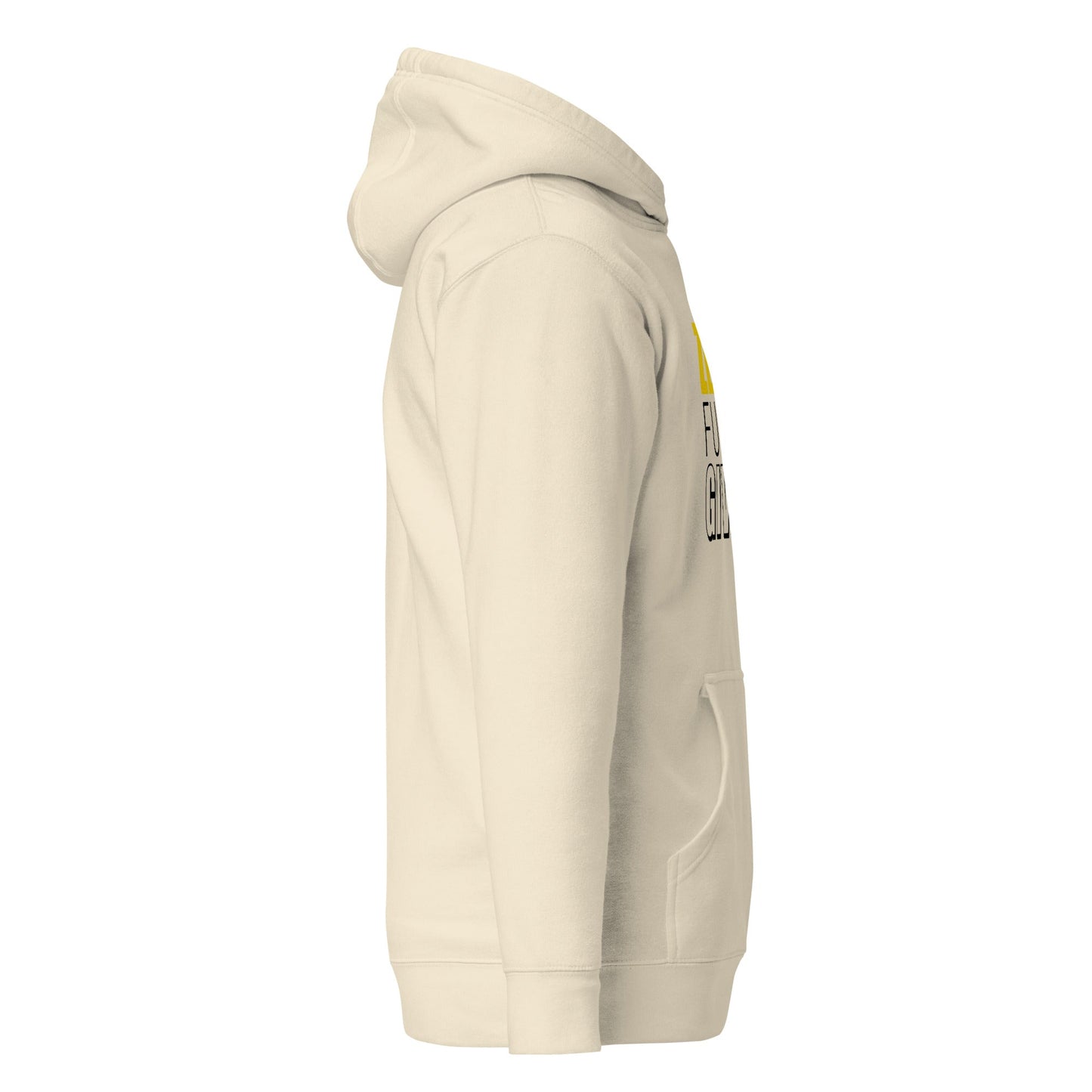 Zero Funks Given Mens Hoodie - Yellow Logo - Longshot Tactical