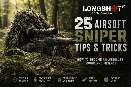 25 Airsoft Sniper Tips & Tricks: How to Become an Absolute Woodland Menace - Longshot Tactical
