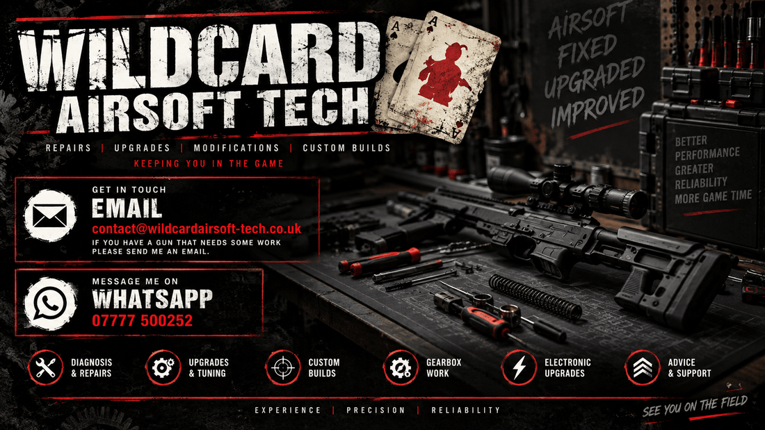 Airsoft Gun Repairs & Upgrades UK | Wildcard Airsoft Tech - Longshot Tactical