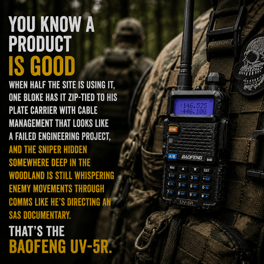 Baofeng UV-5R Review: The Best Value Airsoft Radio for Milsim Players? - Longshot Tactical