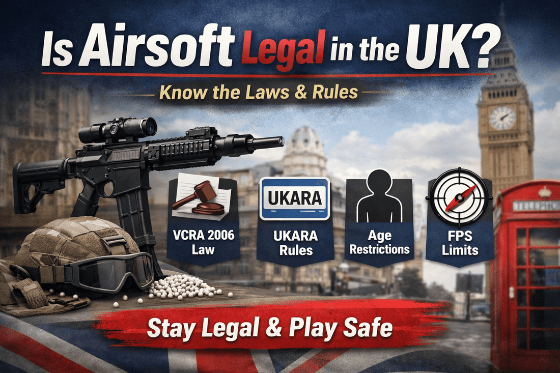 Is Airsoft legal in the UK - Longshot Tactical
