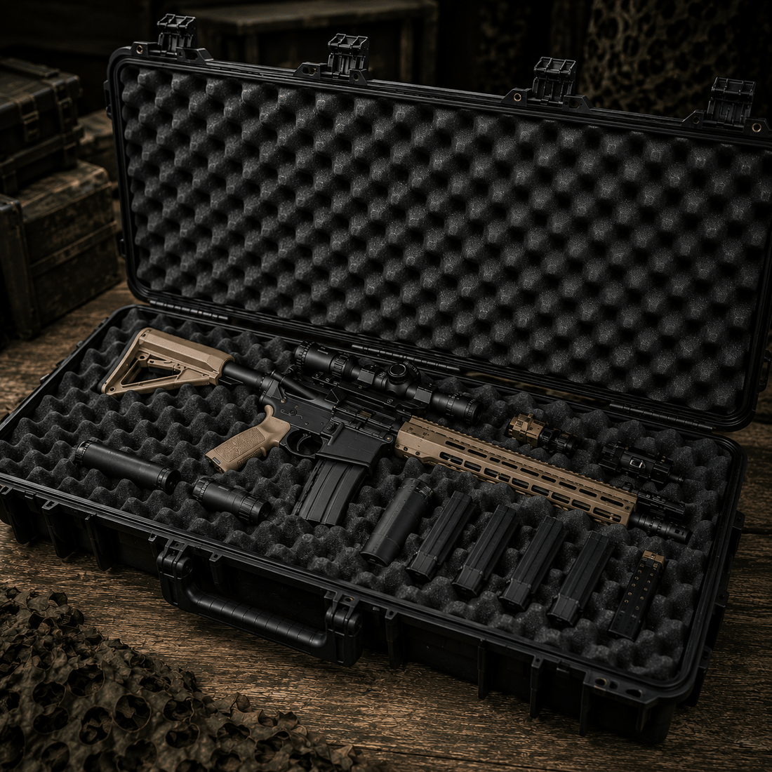 Nuprol Premium Rifle Case Review | Best Hard Airsoft Rifle Case? - Longshot Tactical