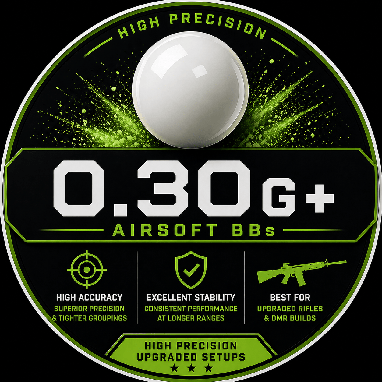0.30g+ BBs - Longshot Tactical