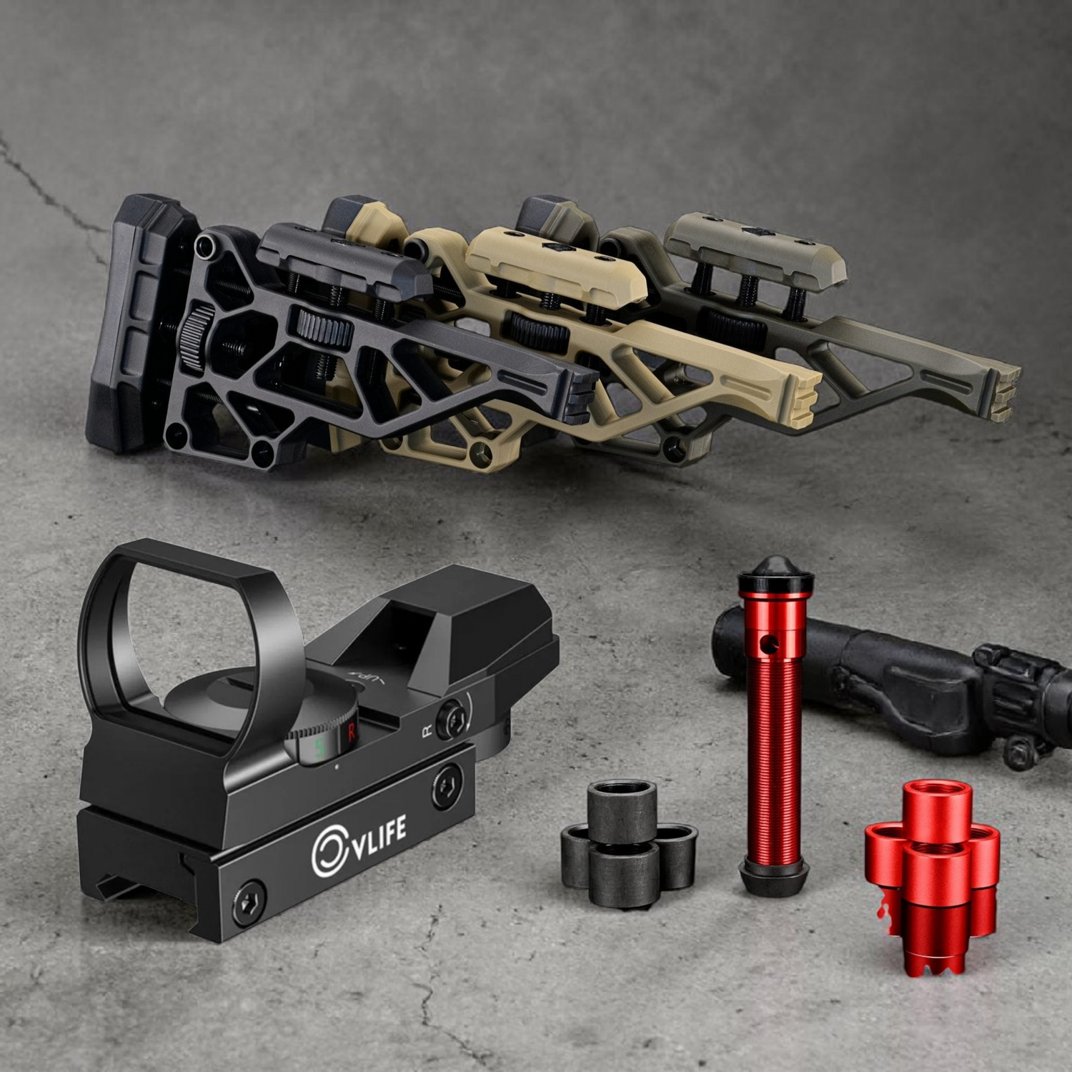 Airsoft Gun Parts and Attachments