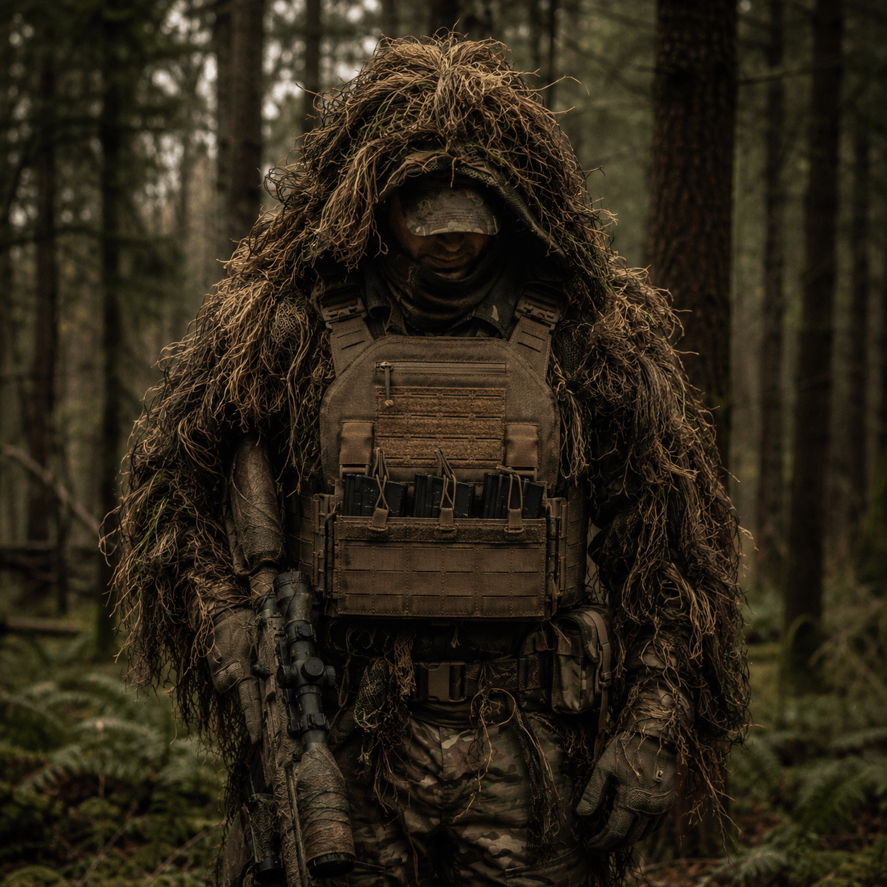 Airsoft Sniper - Precision Load Bearing Equipment - Longshot Tactical