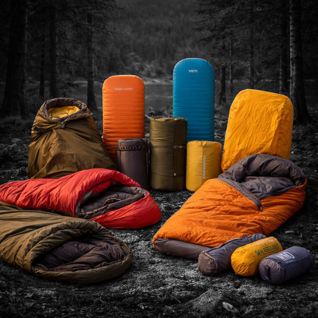Sleeping Bags, Bivvy Bags & Sleeping mats