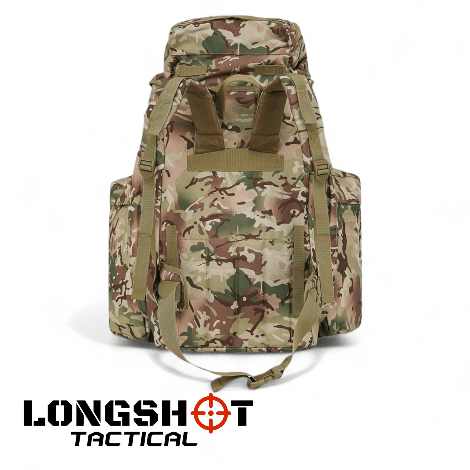 120L PLCE System Bergen BTP British Terrain Camo - Longshot Tactical