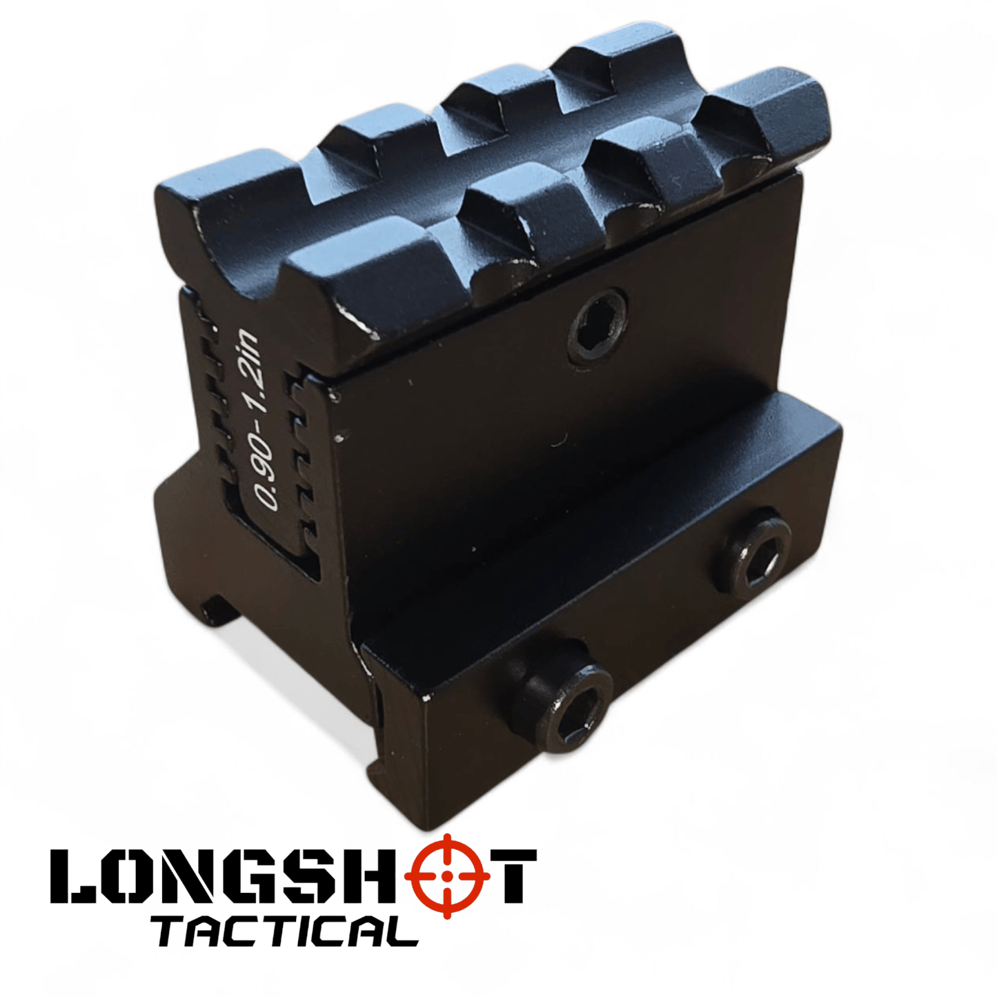 20mm Height Adjustable Tactical Riser Mount – Red Dot & Scope Adapter - Longshot Tactical