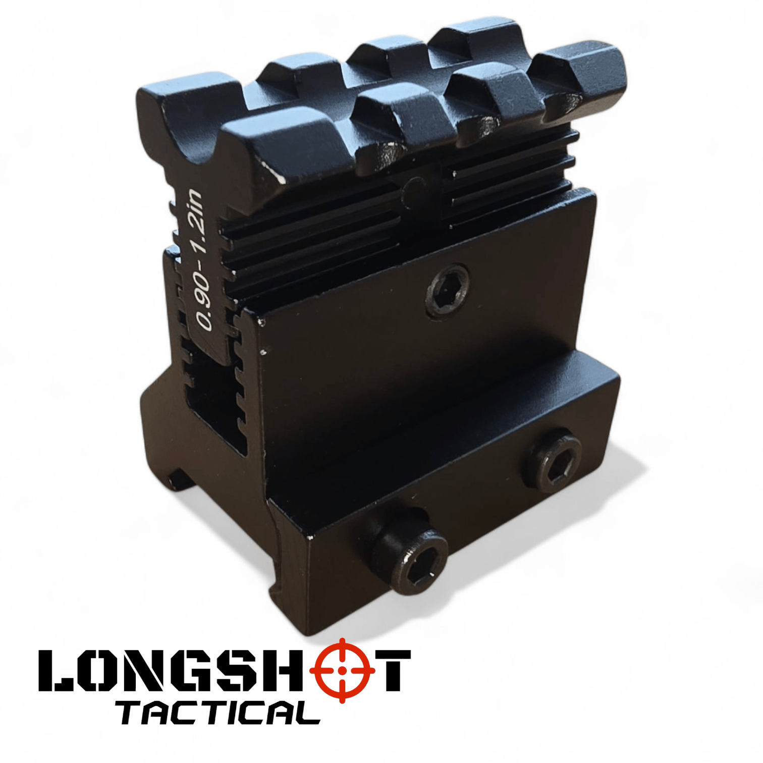 20mm Height Adjustable Tactical Riser Mount – Red Dot & Scope Adapter - Longshot Tactical