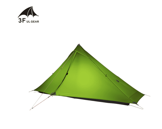 3F UL Gear Lanshan 1 PRO 4 season tent - Green (T Zip) - Longshot Tactical