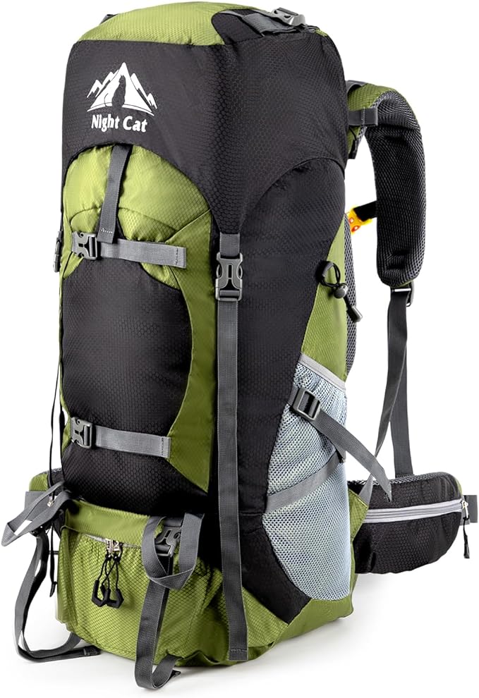 70L Night Cat Hiking Backpack - Longshot Tactical