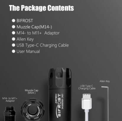 Acetech Bifrost Tracer Unit (Brass) - Longshot Tactical