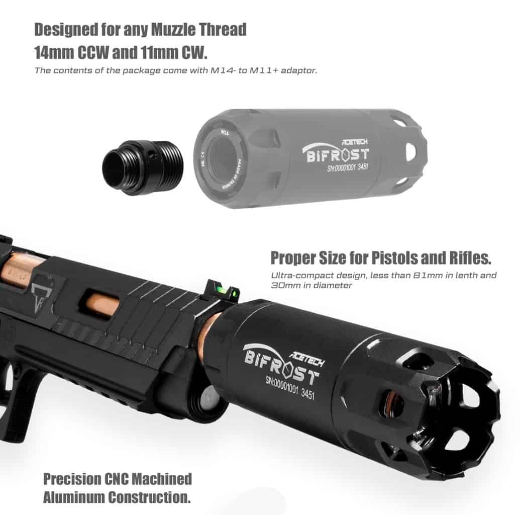 Acetech Bifrost Tracer Unit (Brass) - Longshot Tactical