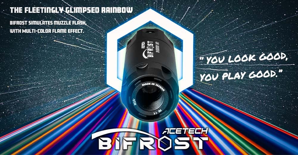 Acetech Bifrost Tracer Unit - Titanium - Longshot Tactical