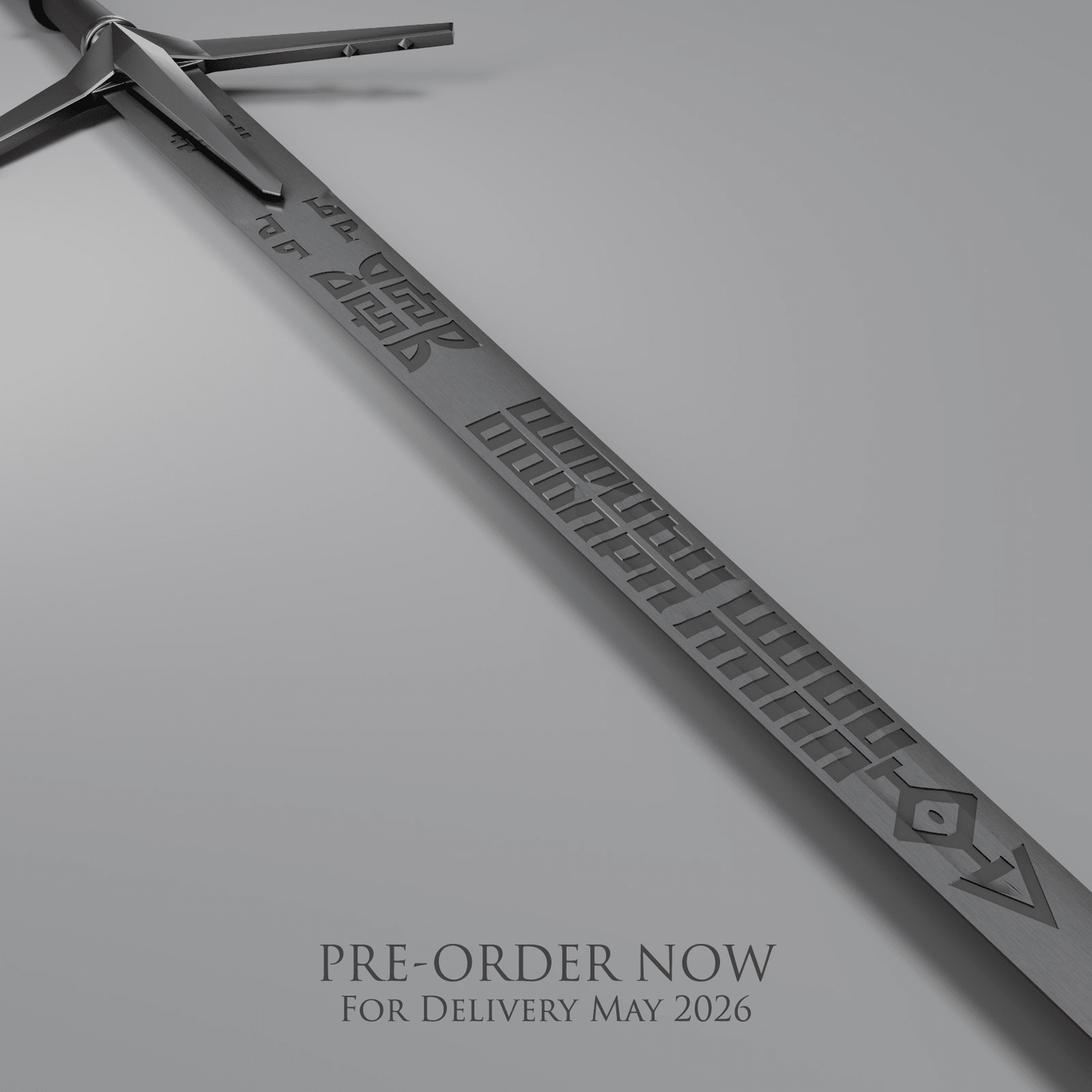 Aerondight Silver Sword - The Witcher Sword - Longshot Tactical