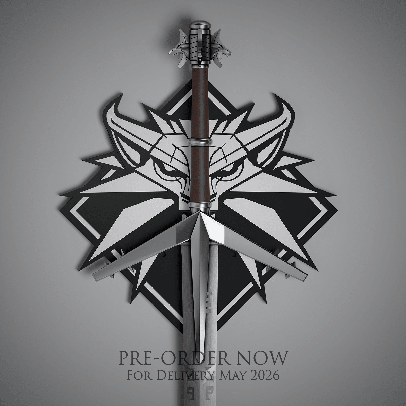 Aerondight Silver Sword - The Witcher Sword - Longshot Tactical