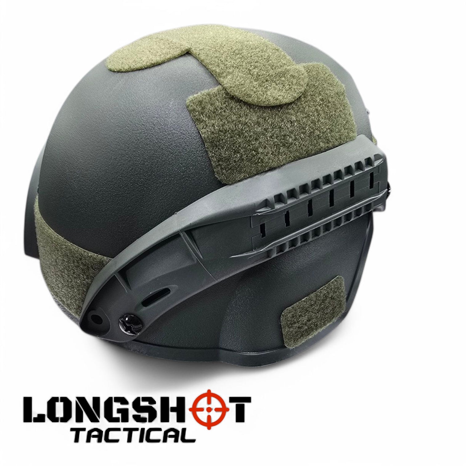 Airsoft FAST Helmet Adjustable - Army Green - Longshot Tactical