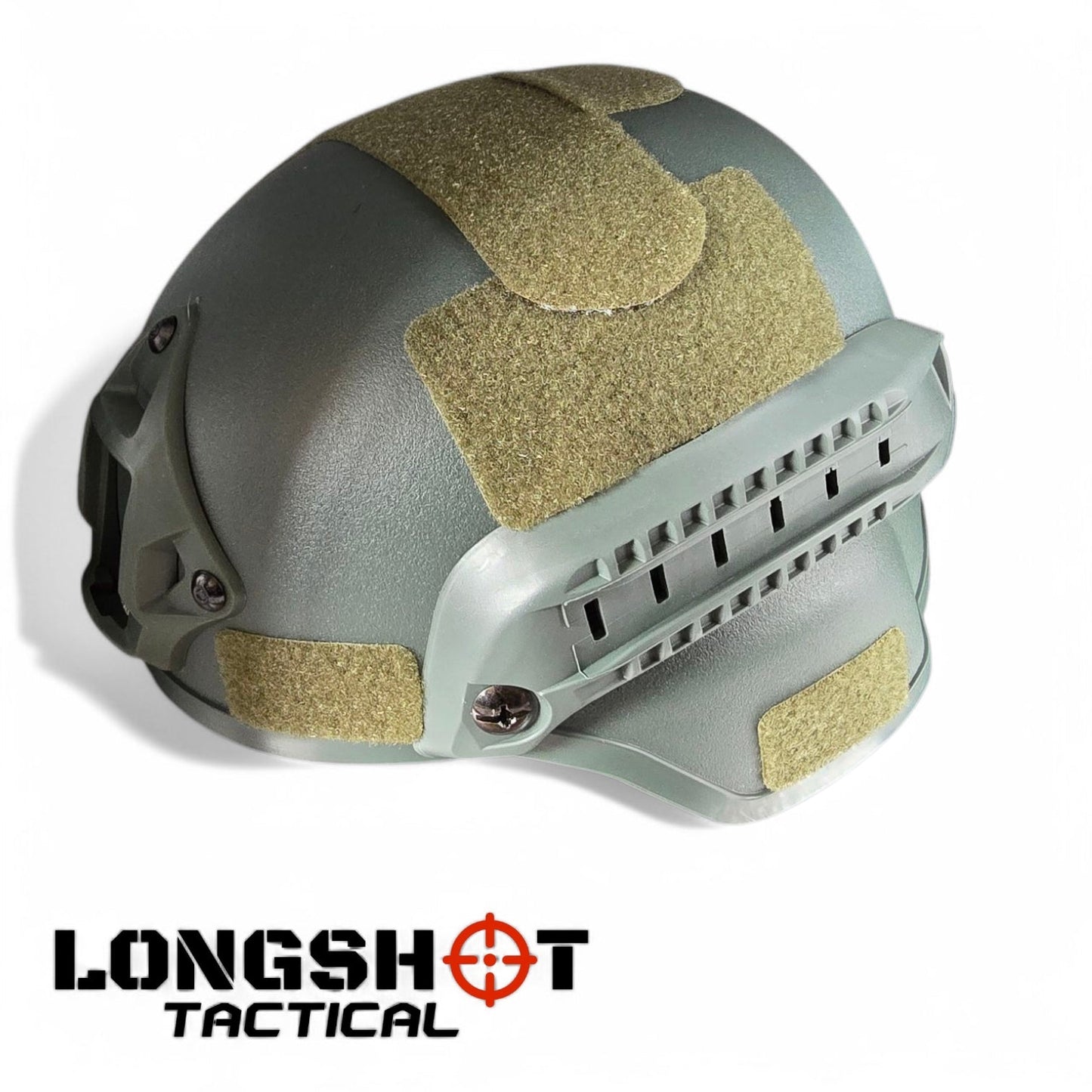 Airsoft FAST Helmet Adjustable - Army Green - Longshot Tactical
