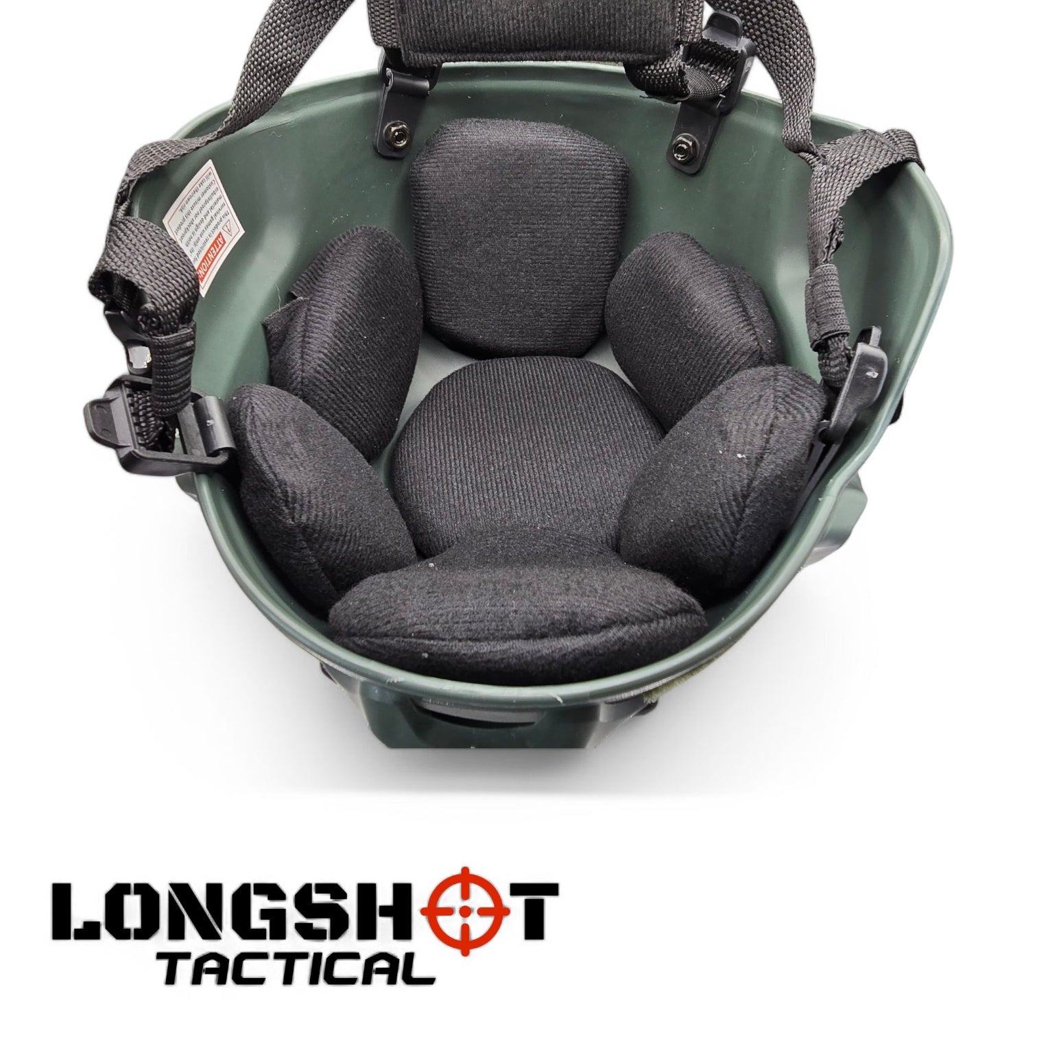 Airsoft FAST Helmet Adjustable - Army Green - Longshot Tactical