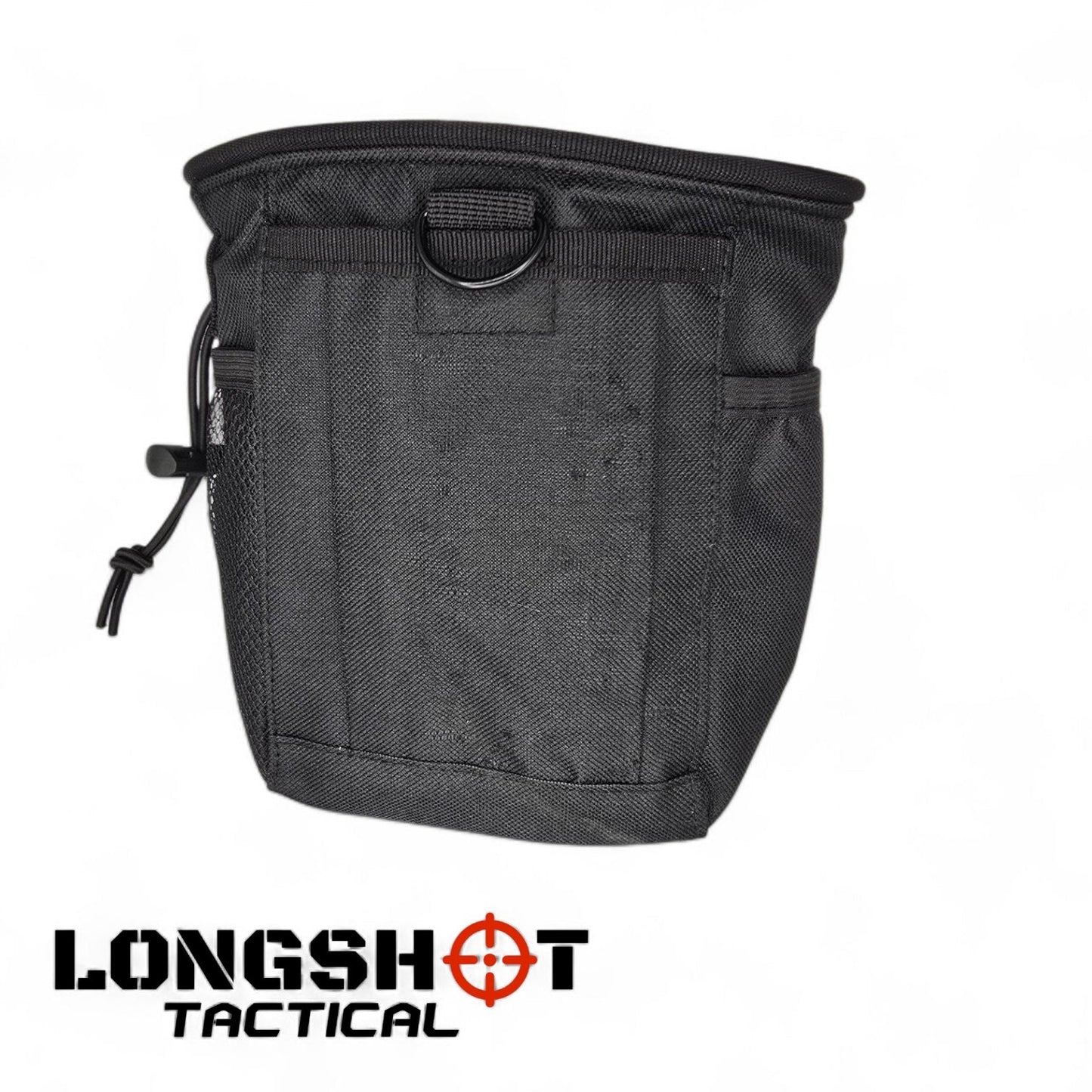 Airsoft Magazine Dump Pouch - Longshot Tactical - Black - Longshot Tactical