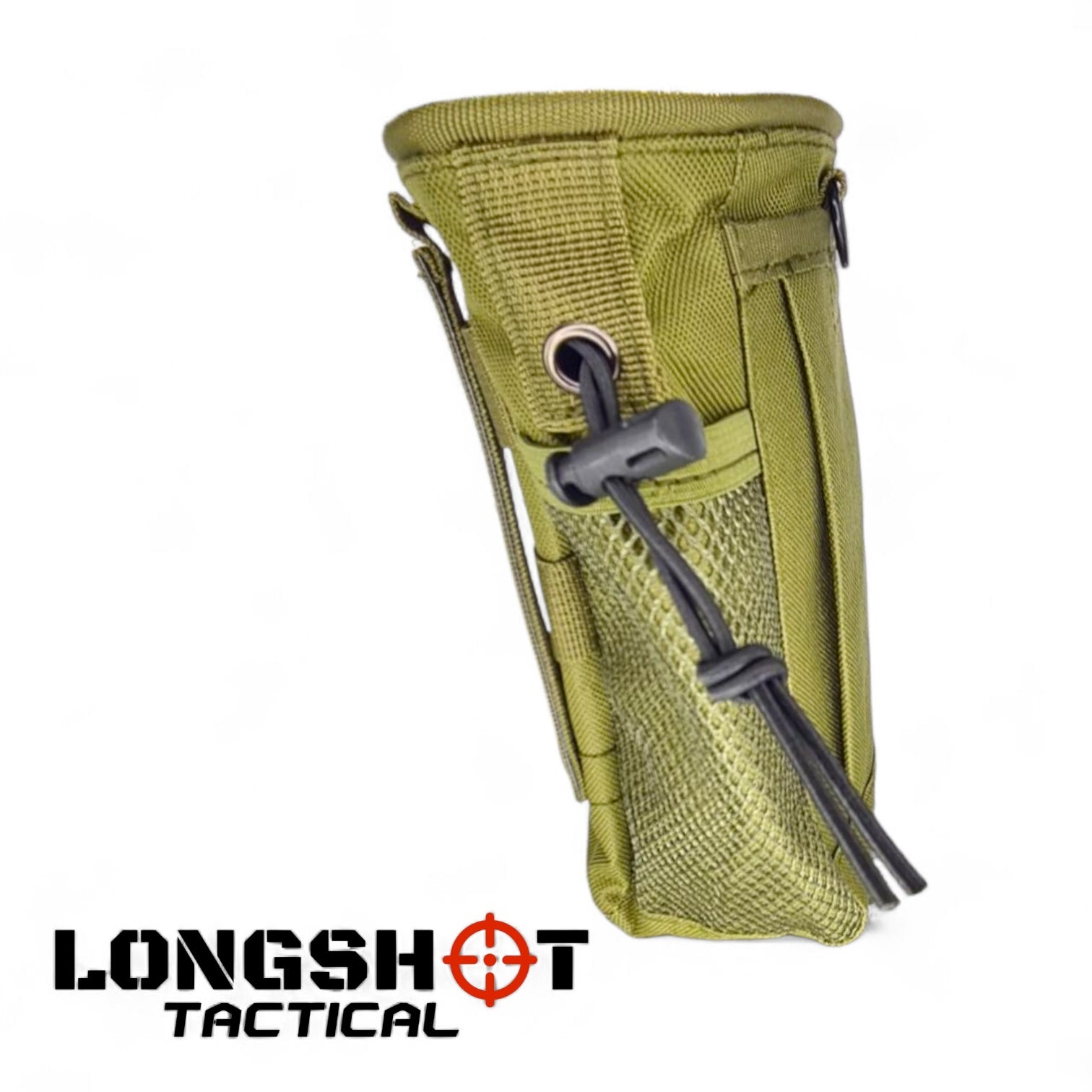 Airsoft Magazine Dump Pouch - Longshot Tactical - Olive Green - Longshot Tactical