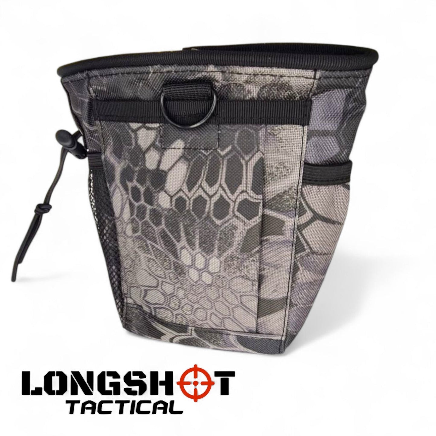 Airsoft Magazine Dump Pouch - Longshot Tactical - Urban Ash Camo - Longshot Tactical